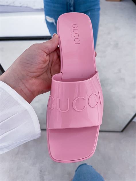 gucci jelly platform|net a porter gucci sandals.